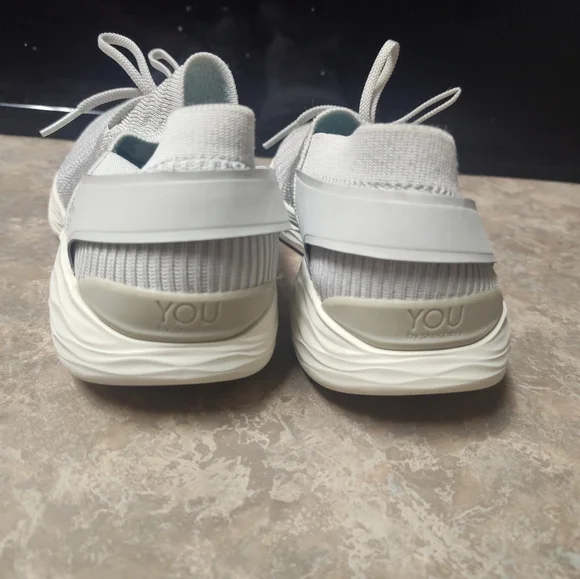 Gray Knit Sneakers Size 6 Women's You By Skechers Walk - Picture 4 of 6